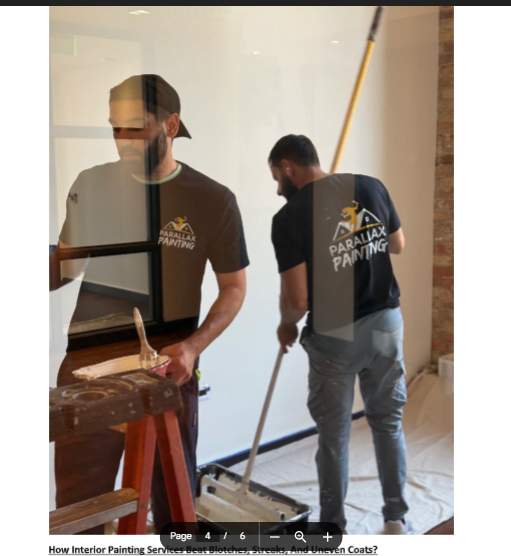 How Interior Painting Services Beat Blotches, Streaks, And Uneven Coats?